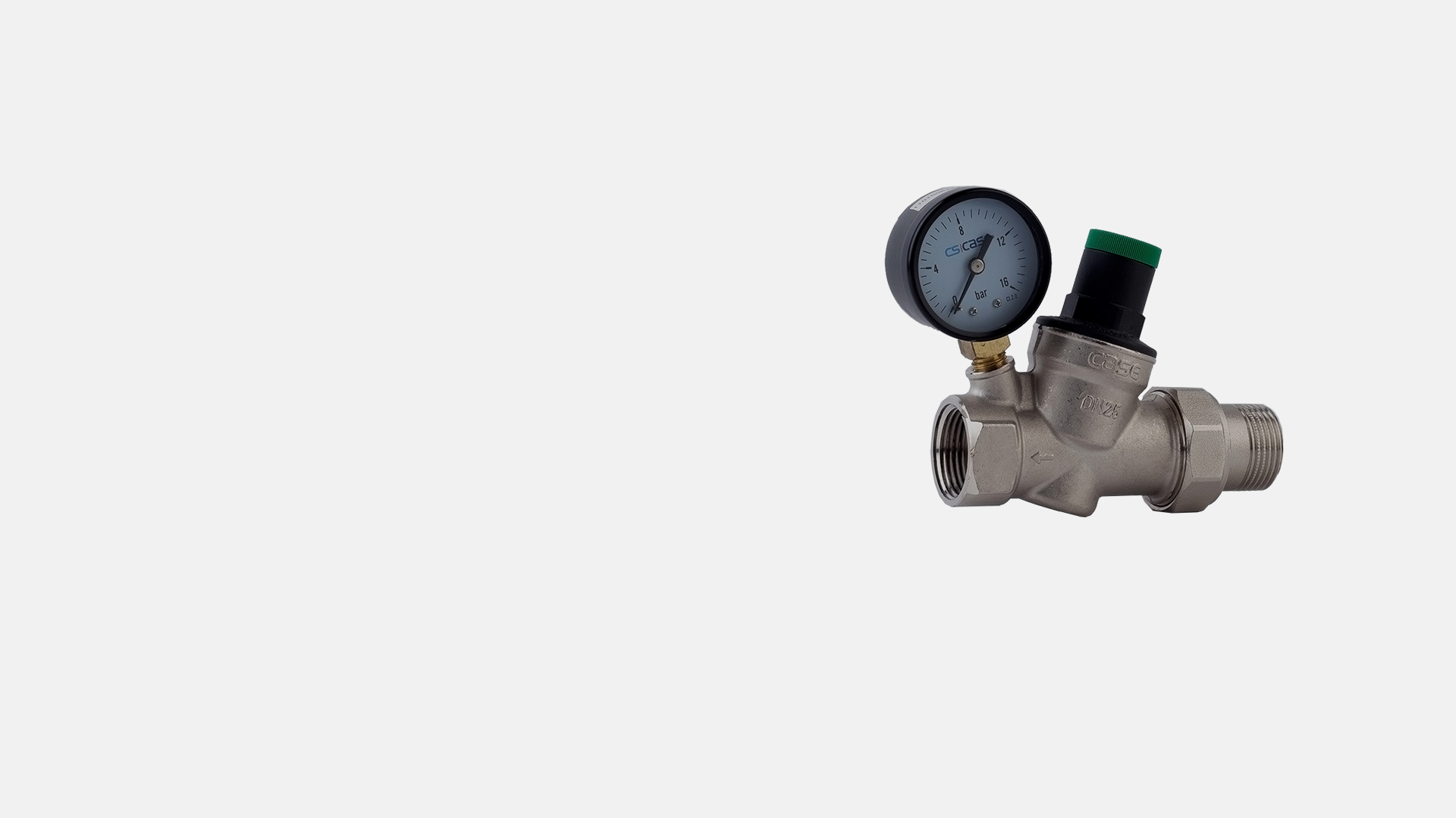 DK Series 1″ Water Pressure Reducer With Manometer and Coupling